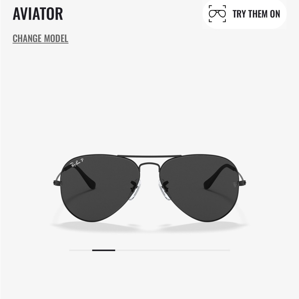 NEW Ray-Ban RB3025 Aviator Polarized Sunglasses